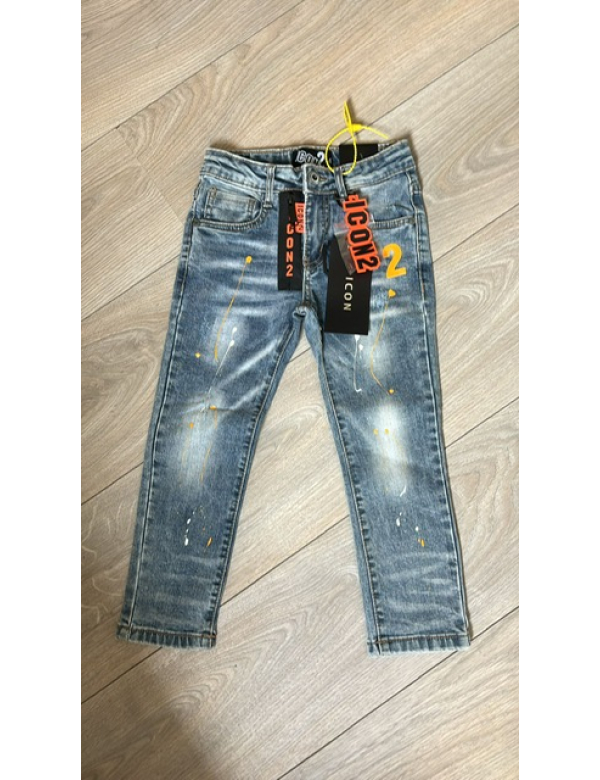 Icon jeans geel